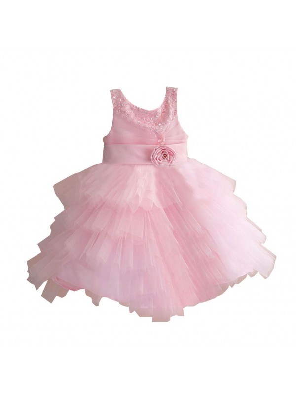 The new princess pearl girls condole belt skirt dr...