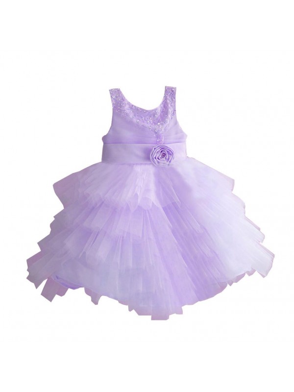 The new princess pearl girls condole belt skirt dress skirt The princess dress of the girls