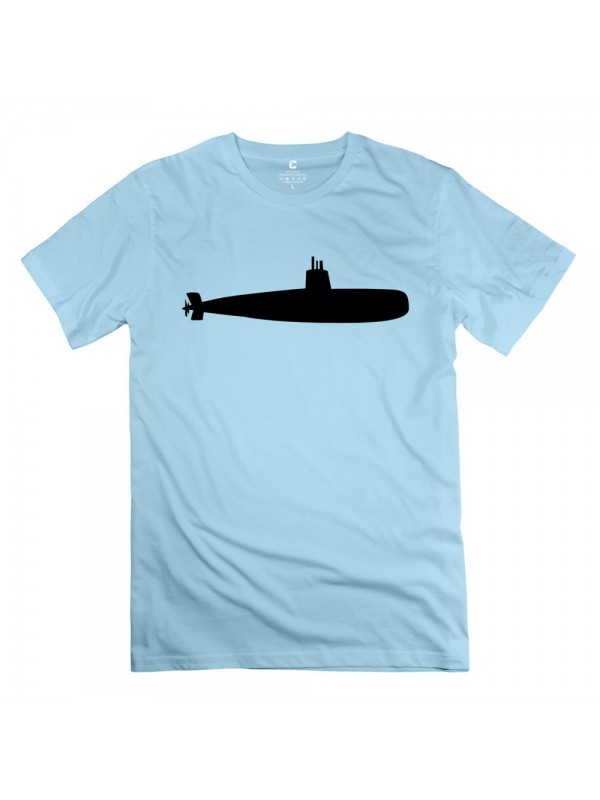 Men's Designed Submarine Bold T-shirt