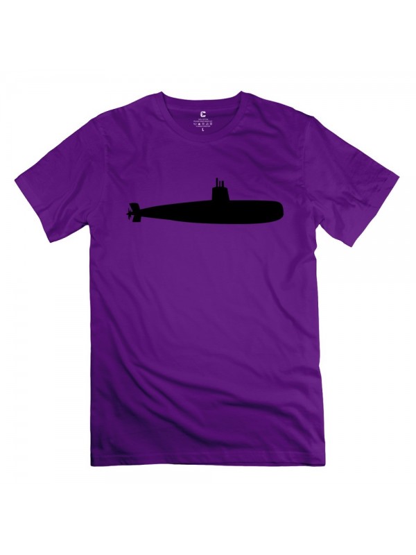 Men's Designed Submarine Bold T-shirt